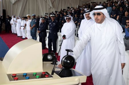 جانب من حفل افتتاح قاعدة الظعاين البحرية بمنطقة سميسمة شمالي شرق قطر