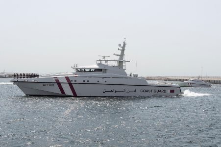 جانب من حفل افتتاح قاعدة الظعاين البحرية بمنطقة سميسمة شمالي شرق قطر